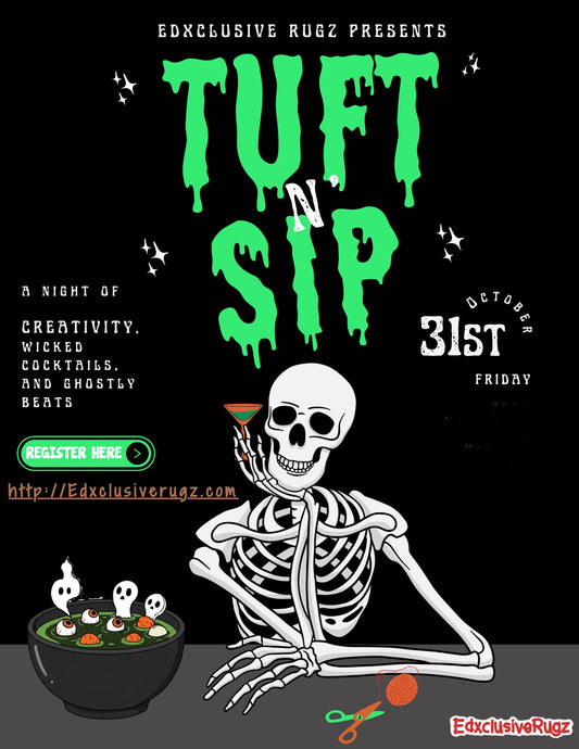 Spooky Tuft N Sip